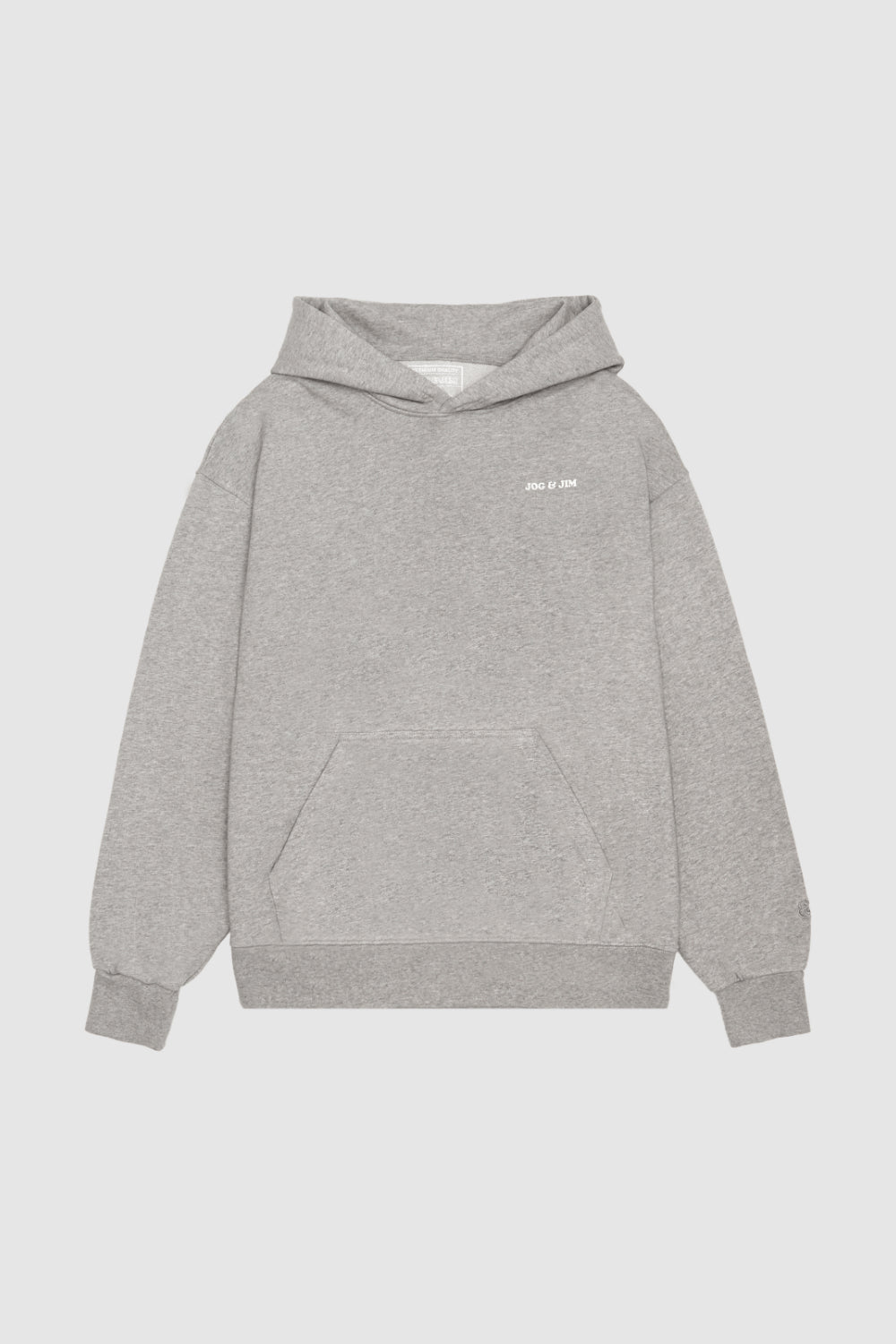 JOG & JIM- HOODIE WELLBEING LEAGUE GRIS-