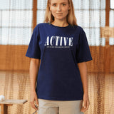 JOG & JIM- T-SHIRT ACTIVE BLEU- T-shirt