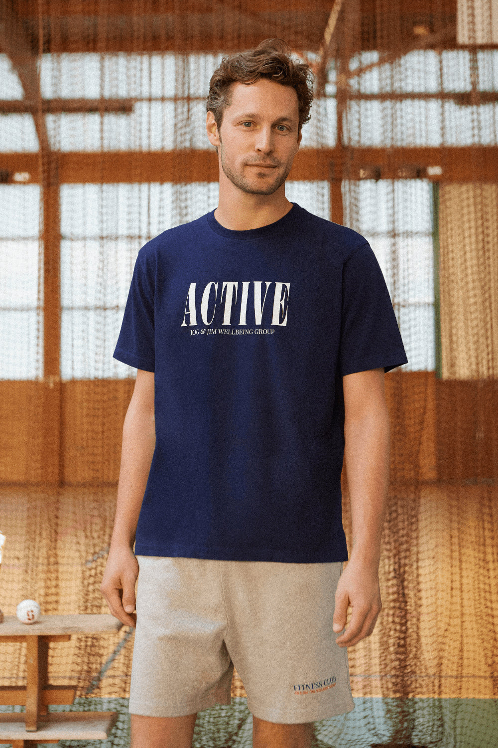 JOG & JIM- T-SHIRT ACTIVE BLEU- T-shirt