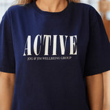 JOG & JIM- T-SHIRT ACTIVE BLEU- T-shirt