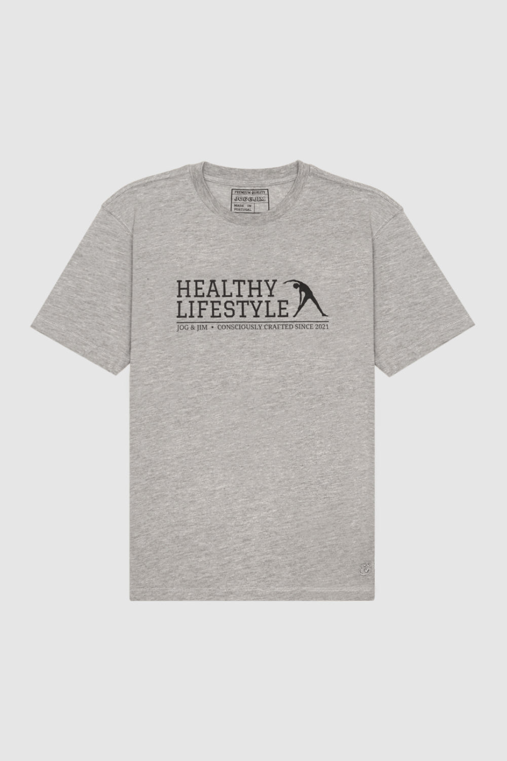 JOG & JIM- T-SHIRT HEALTHY LIFESTYLE- T-shirt